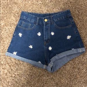 Jean shorts